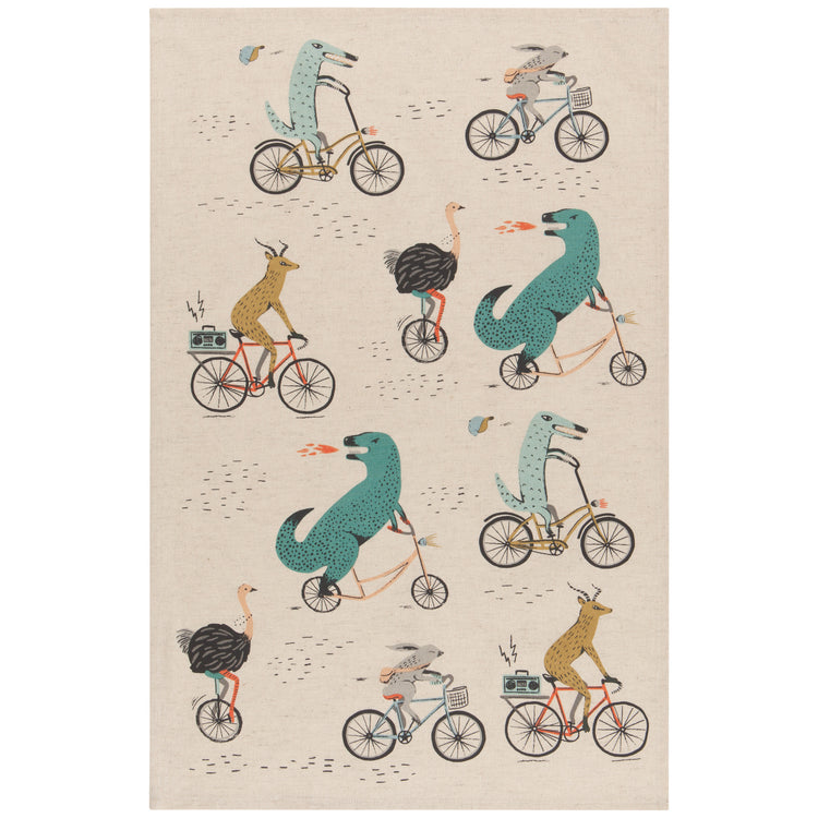 Wild Riders Printed Dishtowel Set of 2