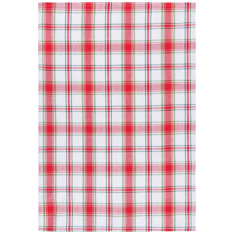 Merry & Bright Christmas Dishtowel Counter Display - 20 Assorted