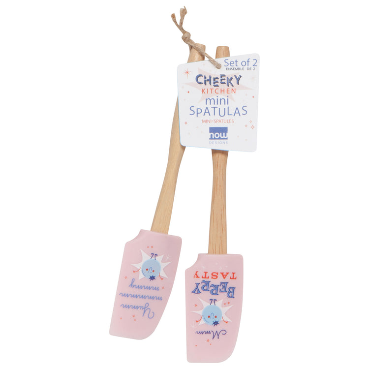 Cheeky Berry Mini Silicone Spatulas Set of 2