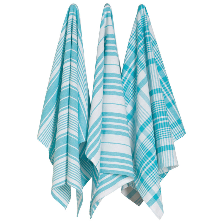 Jumbo Bali Blue Dishtowels Set of 3