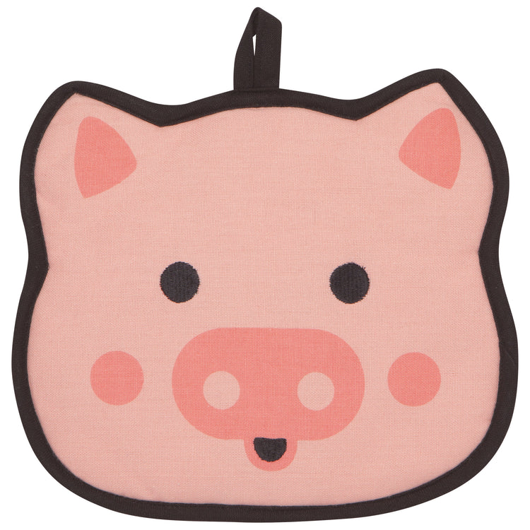 Penny Pig Pocket Pals Potholder and Dishtowel Set of 2