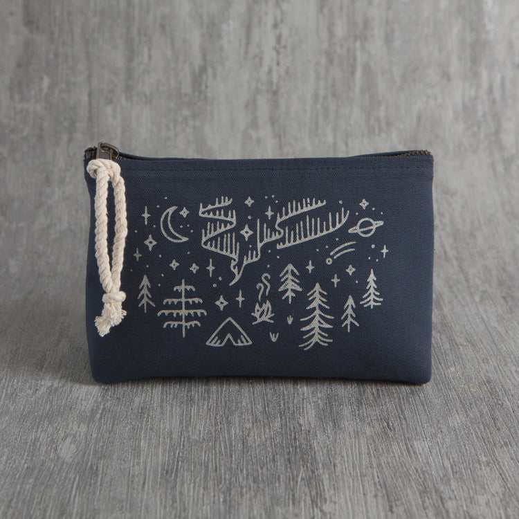 Stay Wild Small Cosmetic Bag