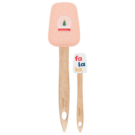 Ugly Christmas Sweater Silicone Spoonulas Set of 2