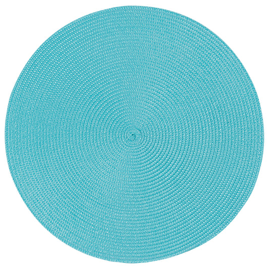 Disko Turquoise Round Placemat