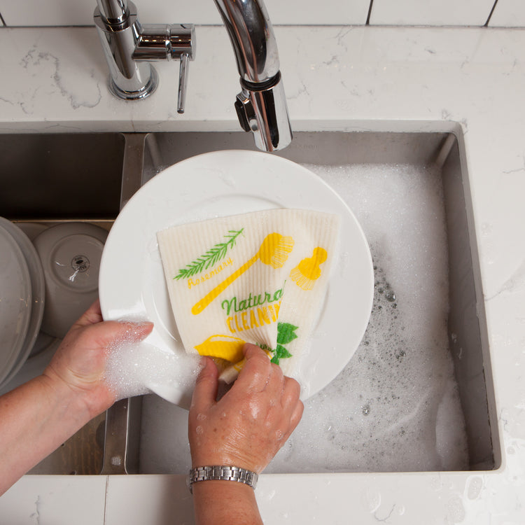 Natural Cleaning Swedish Dishcloth
