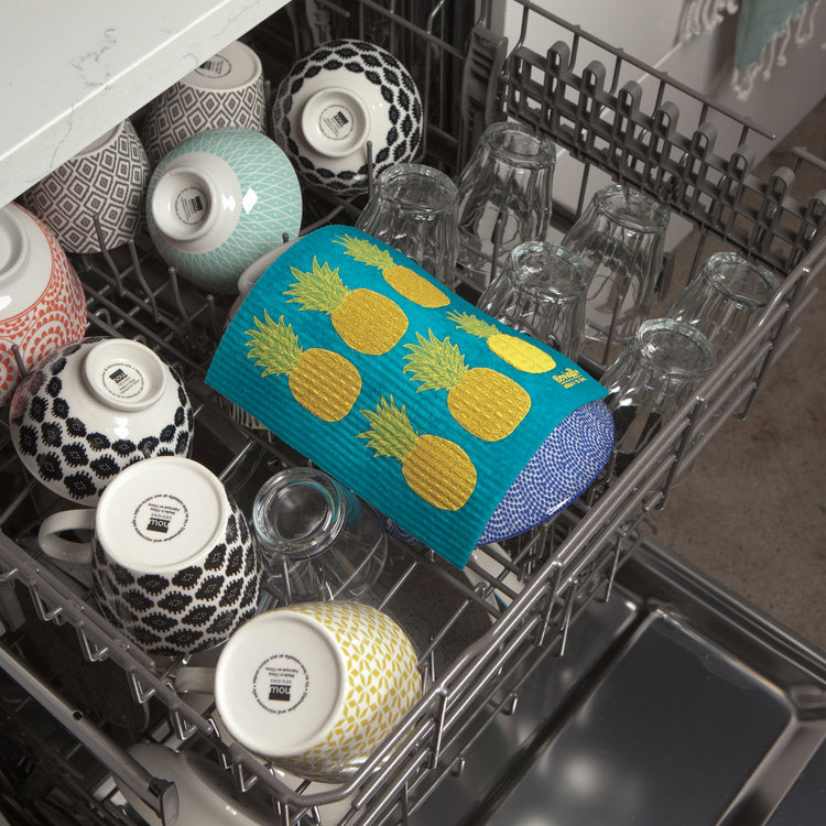 Pineapples Swedish Sponge Cloth