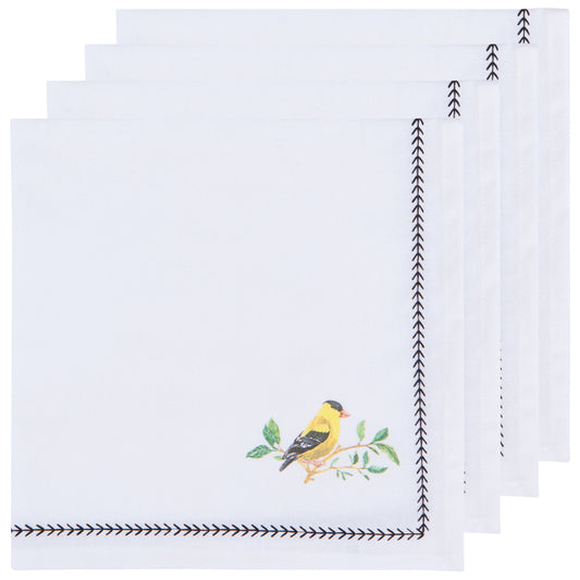 Birdsong Napkins Set of 4