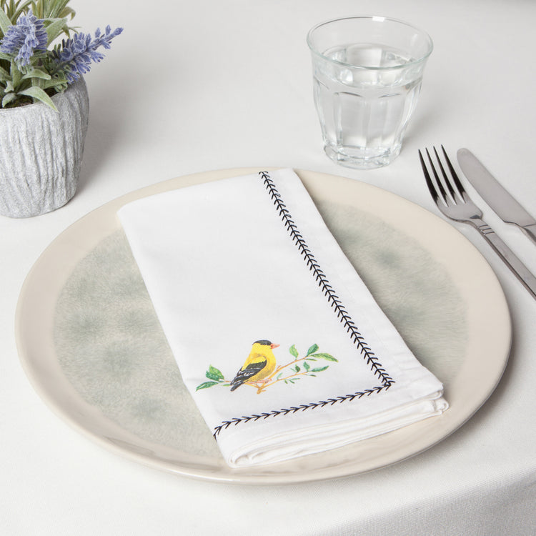Birdsong Napkins Set of 4