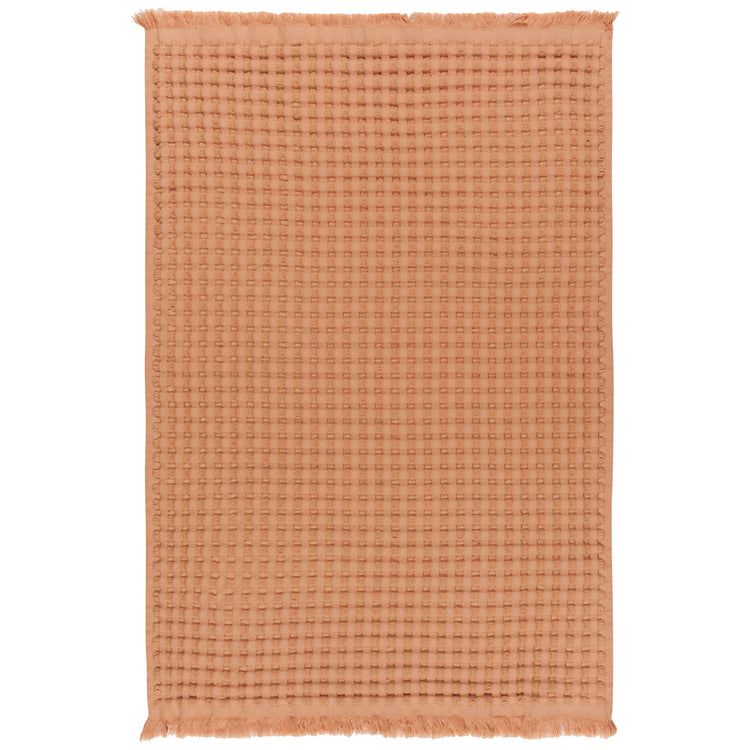 Tawny Organic Cotton Waffle Hand Towel