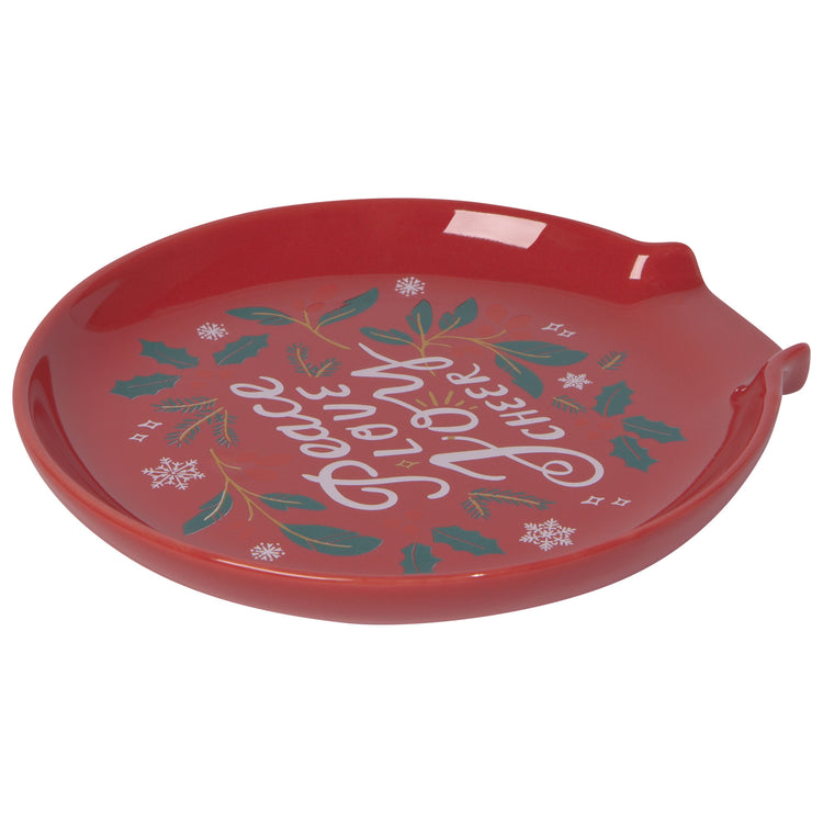 Peace and Joy Spoon Rest