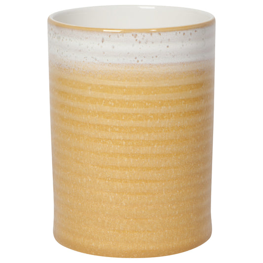Ochre Mineral Utensil Crock