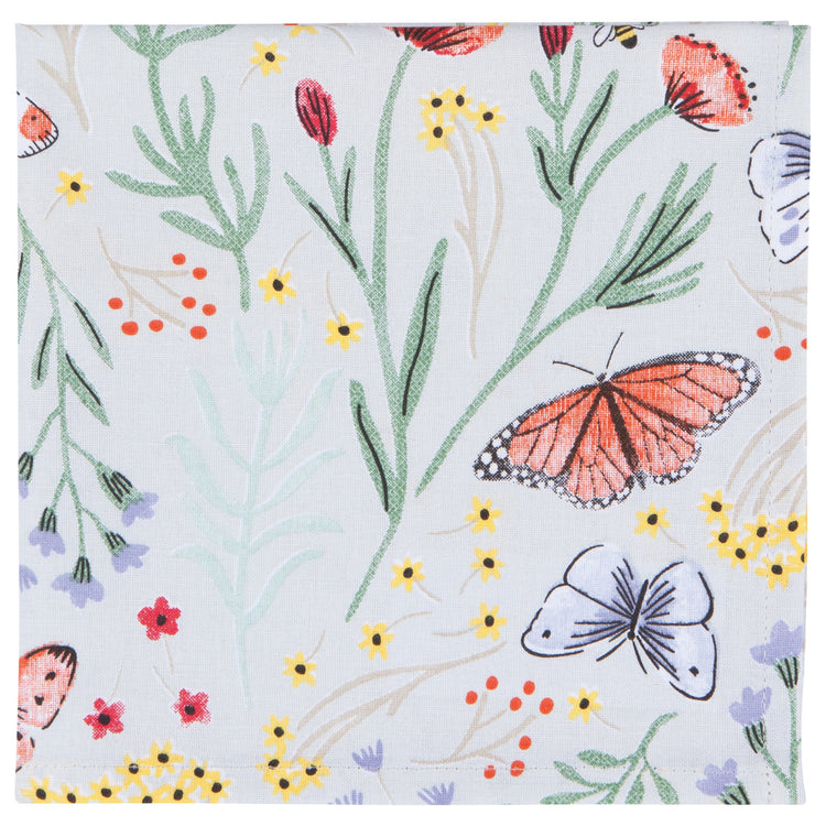 Morning Meadow Printed Napkins Set of 4