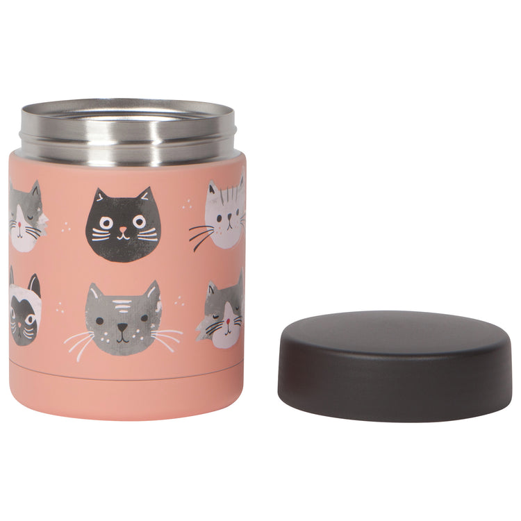 Cats Meow Small Food Jar 12 oz