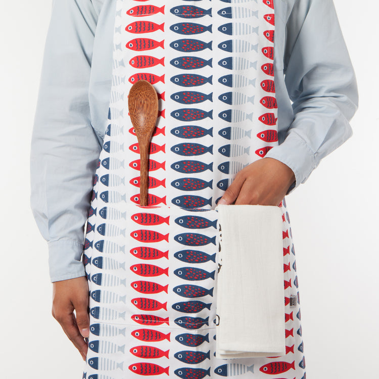 Little Fish Chef's Cotton Apron