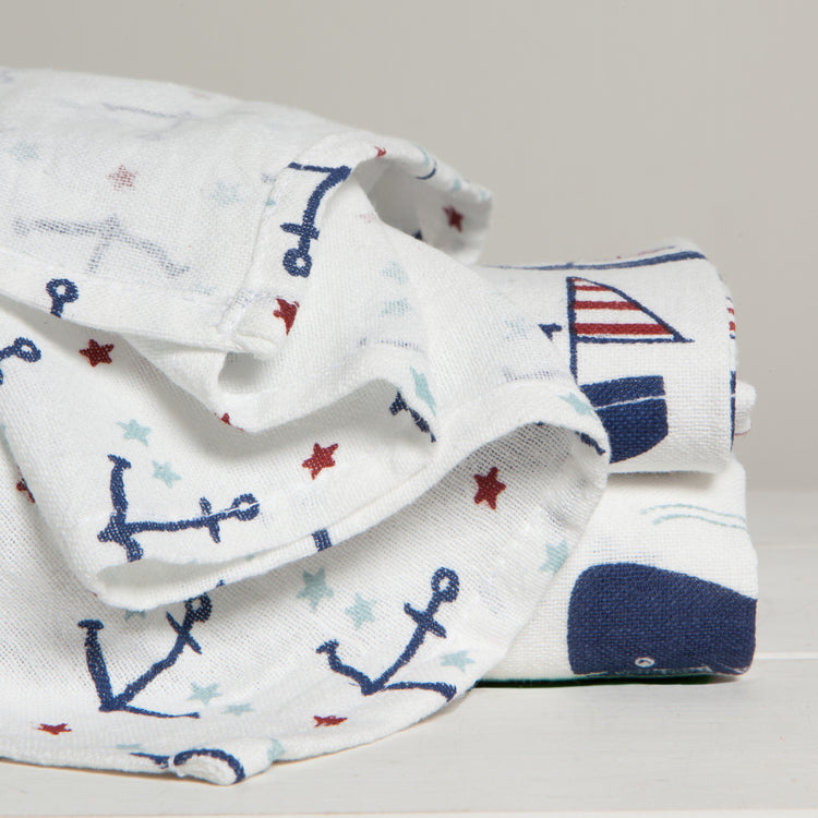 Ahoy Matey Bakers Floursack Dishtowels Set of 3