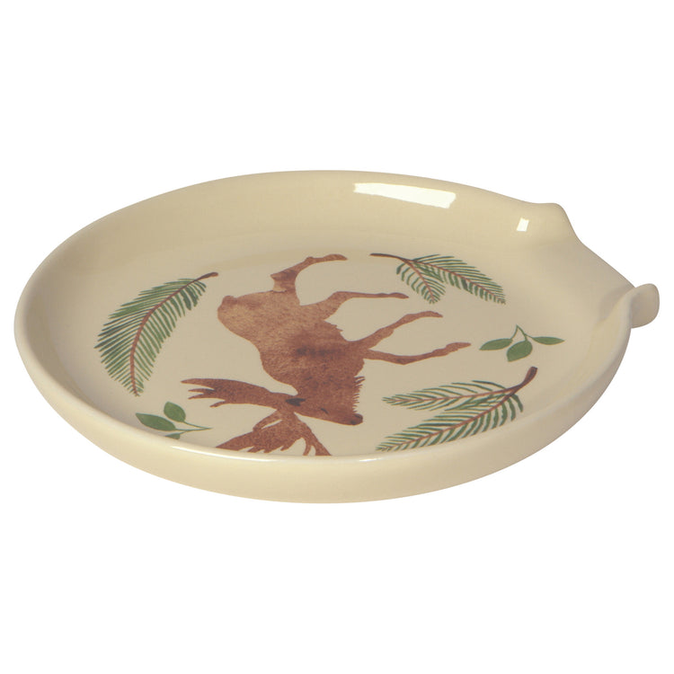 Winter Moose Spoon Rest