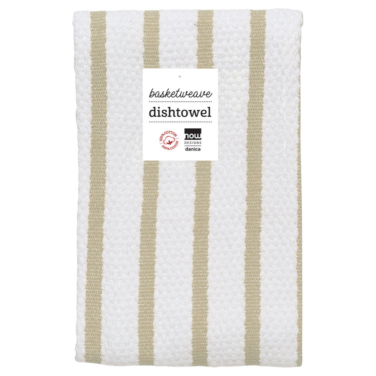 Basketweave Sandstone Dishtowel