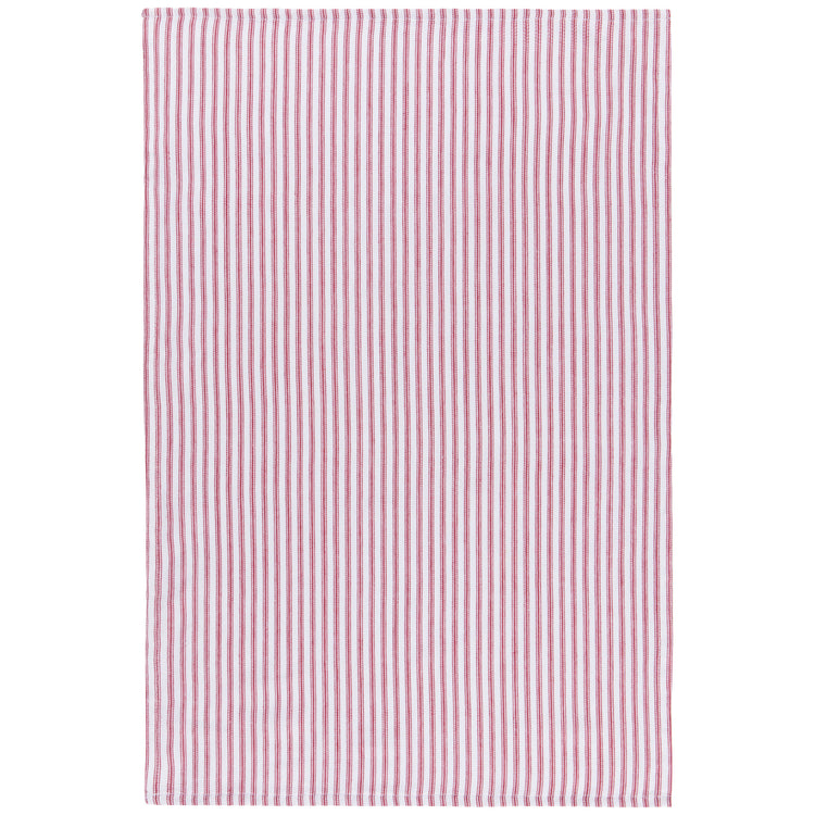 Glass Carmine Red Dishtowels Set of 2