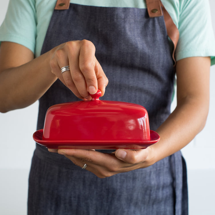 Red Butter Rectangular Dish
