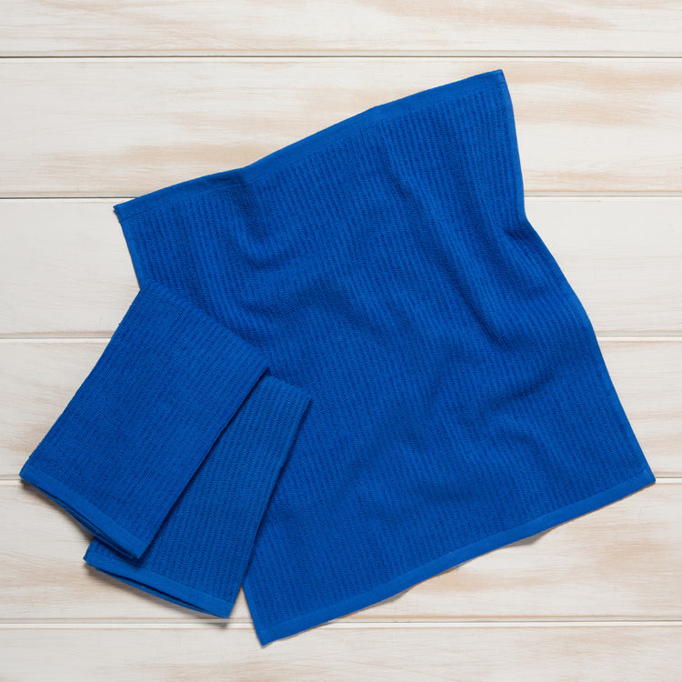 Barmop Royal Blue Dishtowels Set of 3