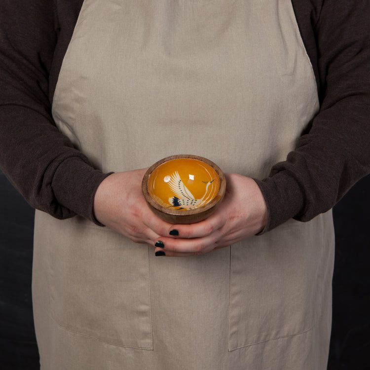 Flight Of Fancy Mango Wood Mini Bowl