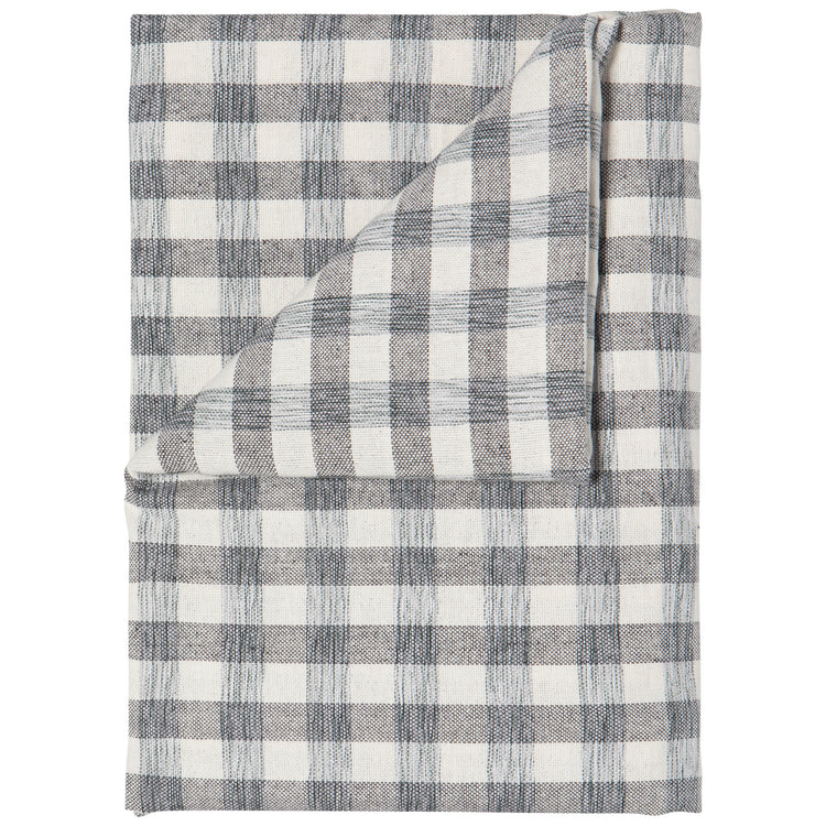 Second Spin Twisted Gray Tablecloth 90 x 60 inches