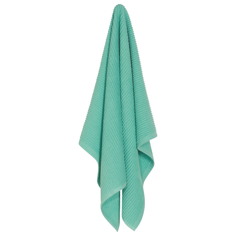 Ripple Lucite Green Dishtowel
