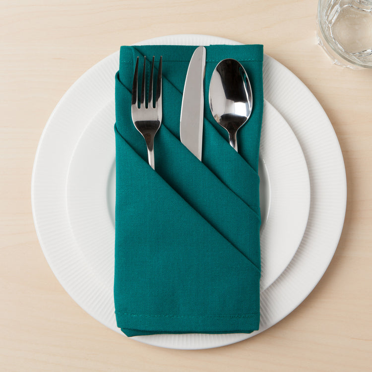 Spectrum Napkins Peacock Green Set of 4