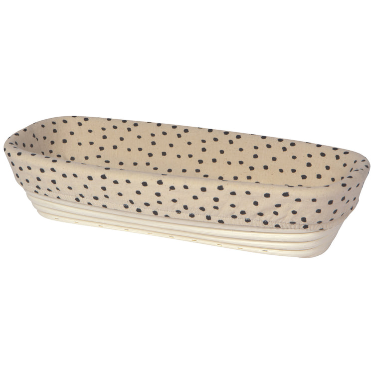 Banneton Dot Cotton Liner Rectangle