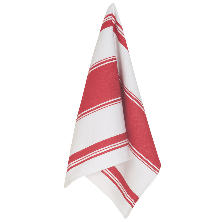 Symmetry Red Dishtowel