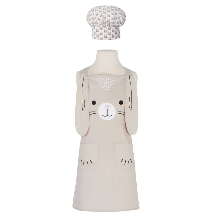 Bunny Daydream Kids Apron and Hat Set