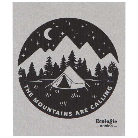 Mountains Calling Swedish Sponge Cloth