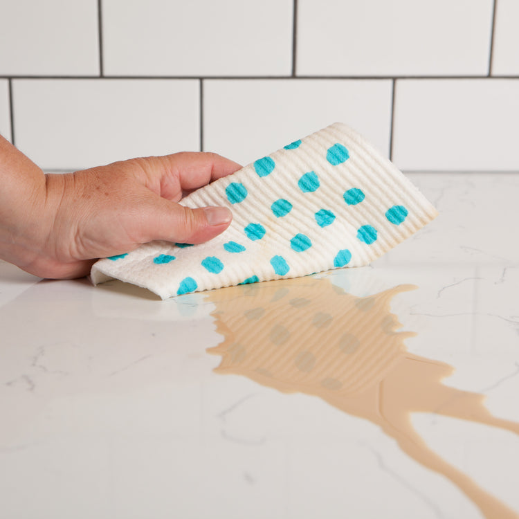 Bali Blue Swedish Sponge Cloth