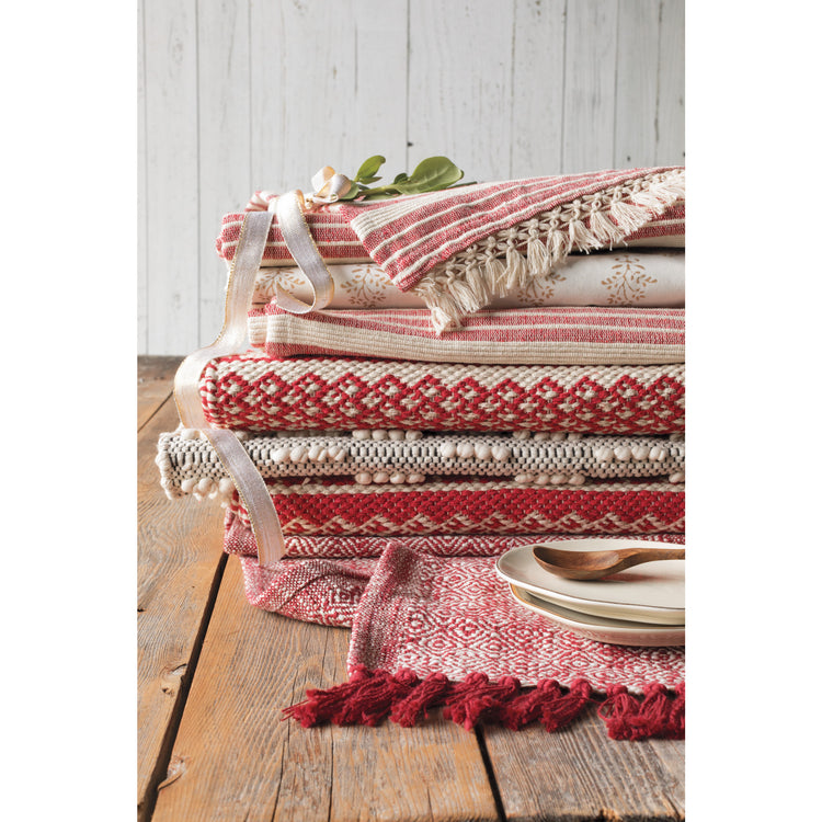 Chili Red Hearthside Placemat