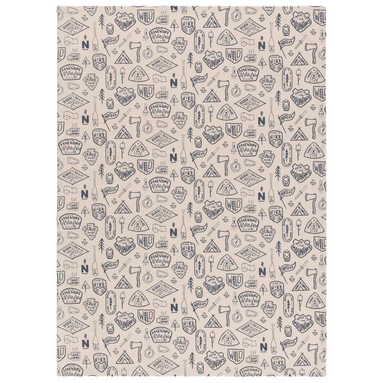 Lodge Dishtowels Set of 20 with Counter Display Unit