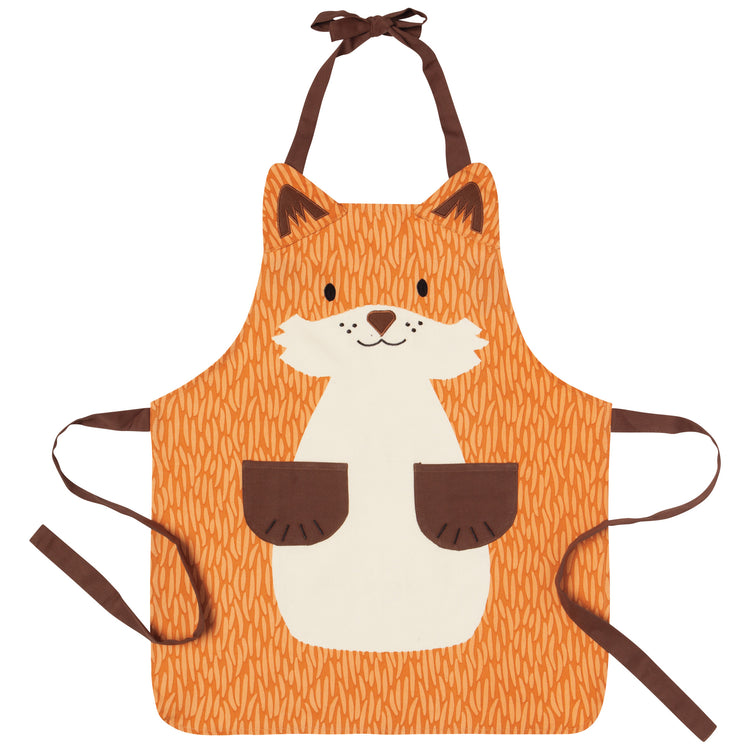 Fox Kid's Apron and Hat Set