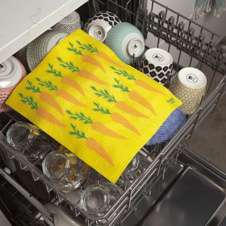 Carrots Swedish Sponge Towel