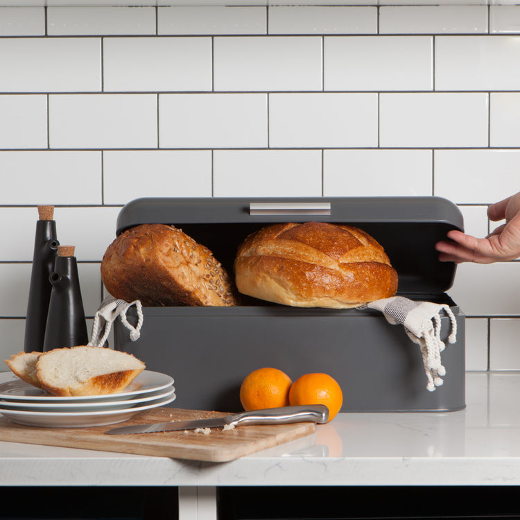Charcoal Bread Bin