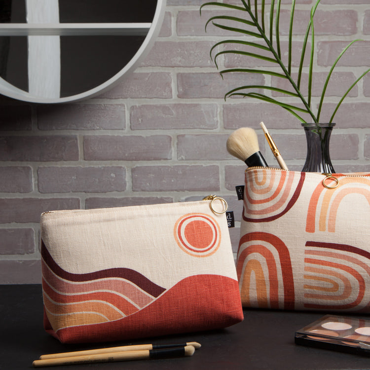 Solstice Small Cosmetic Bag