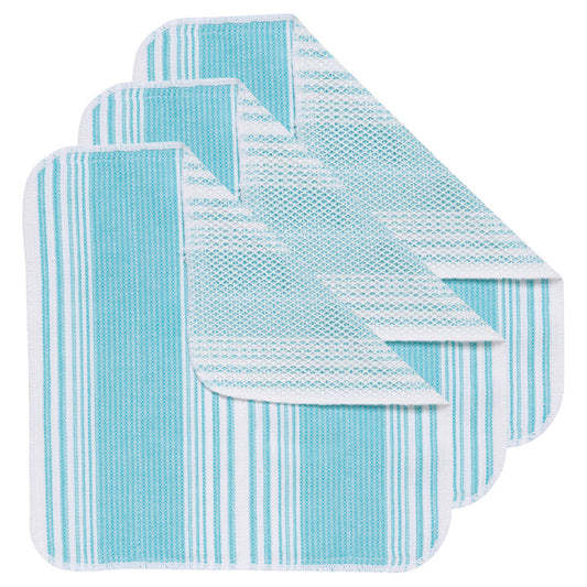 Scrub-It Bali Blue Dishcloths Set of 3