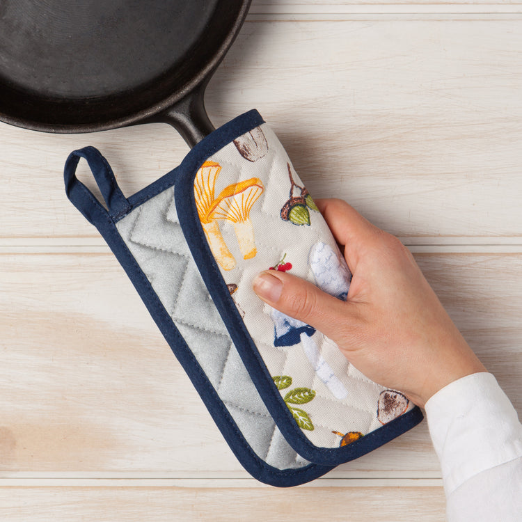 Field Mushrooms Potholder