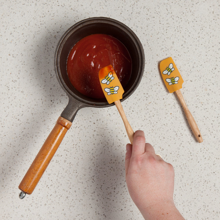 Bees Mini Silicone Spatulas Set of 2