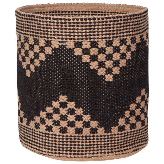 Rise Onyx Large Cotton Basket