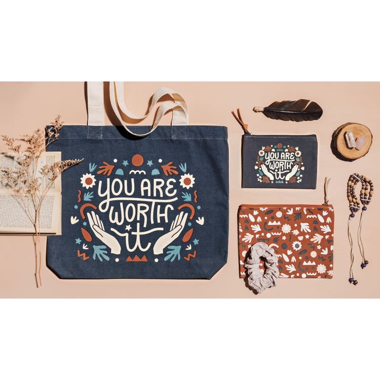 You Are Worth It Tote Bag