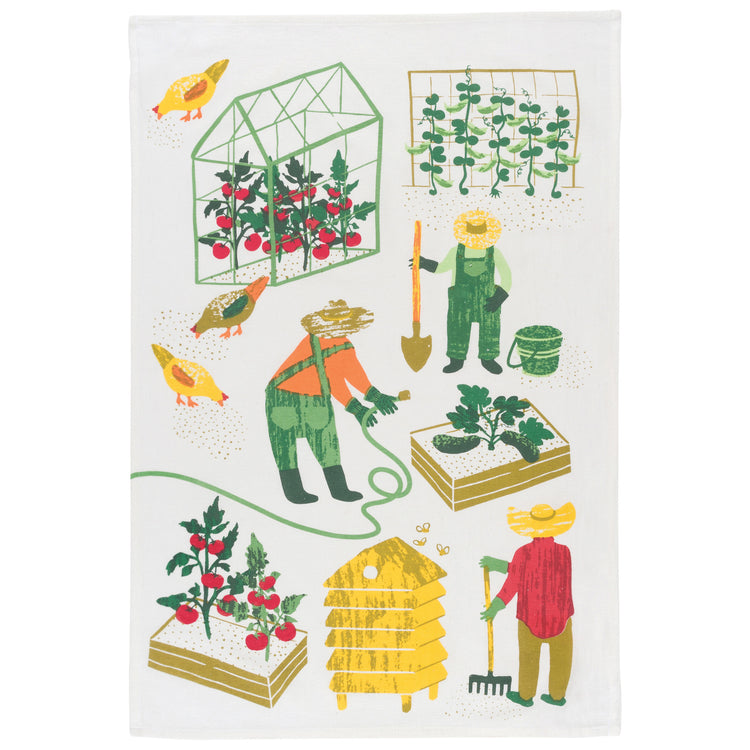 Get Growing Bakers Floursack Dishtowel Set of 3