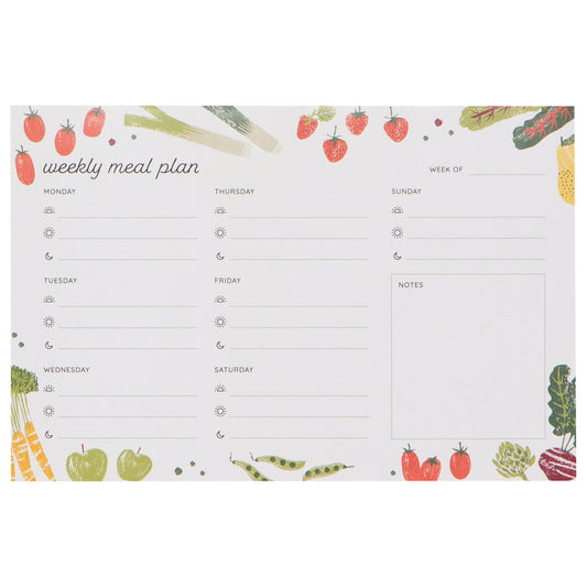 Farmers Market Weekly Meal Planner