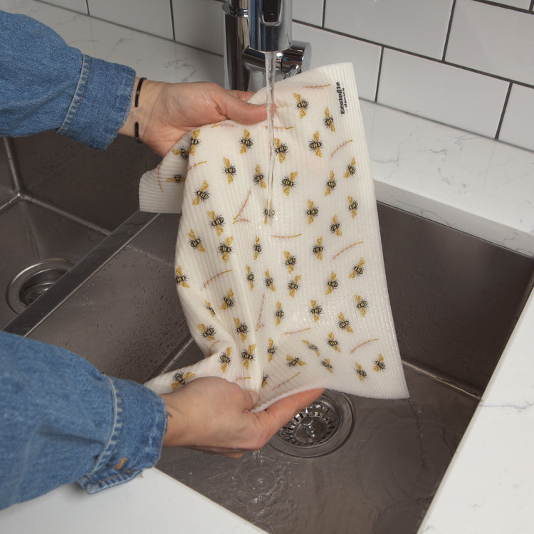 Bees XL Swedish Sponge Cloth
