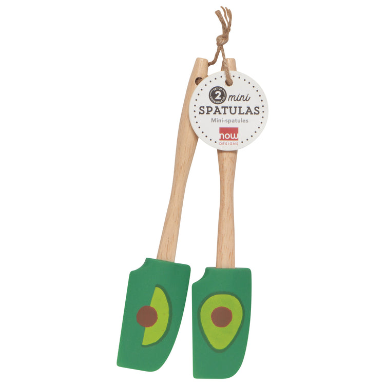 Avocados Mini Silicone Spatulas Set of 2