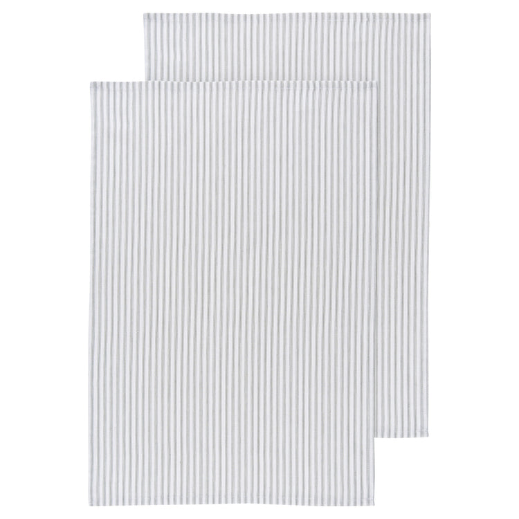 Glass London Gray Dishtowels Set of 2