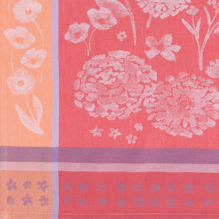 Cottage Floral Jacquard Dishtowel